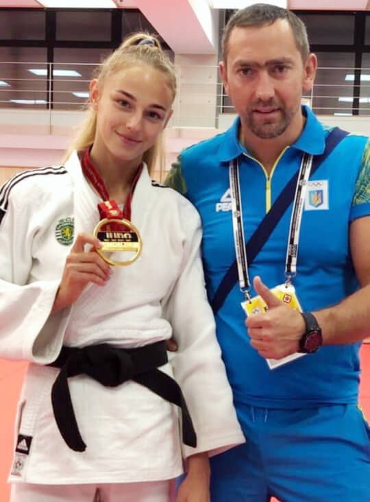 Вихованець та гордість Івано-Франківського дзюдо Михайло Руденко, який наразі є Держтренером Національної збірної України з дзюдо, разом з дворазовою чемпіонкою світу з дзюдо Дашою Білодід. Токіо 2019